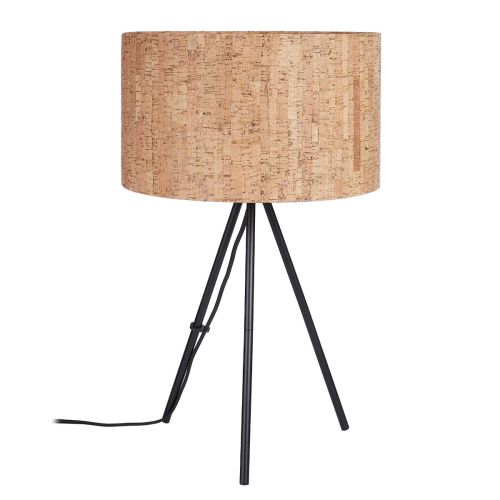 CANTICO - φωτιστικό επιτραπέζιο με καπέλο από φελλό