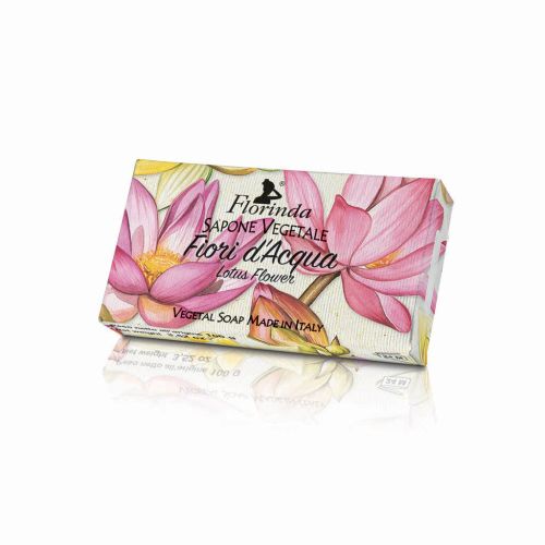LA DISPENSA - φυτικό σαπούνι 100gr SOAPS LOTUS FLOWER