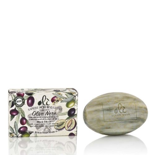 LA DISPENSA - σαπούνι scrub Olive Nere 200gr