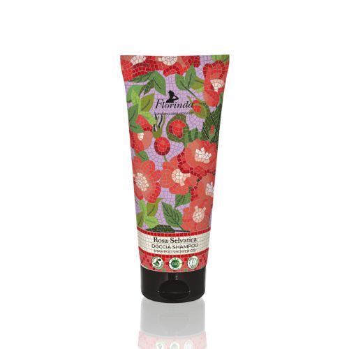 LA DISPENSA - σαμπουάν/αφρόλουτρο 200ml WILD ROSE MOSAICO