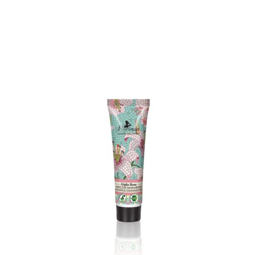 LA DISPENSA - αφρόλουτρο 30ml PINK LILY MOSAICO WITH OLIVE OIL