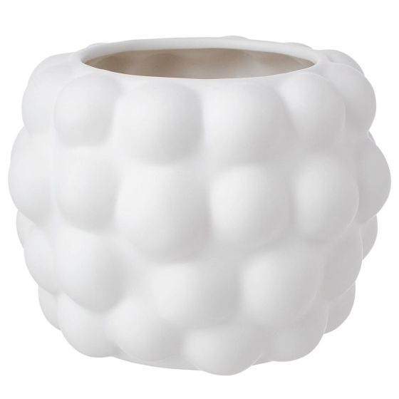 CLOUDY - κασπό Δ10cm, λευκό