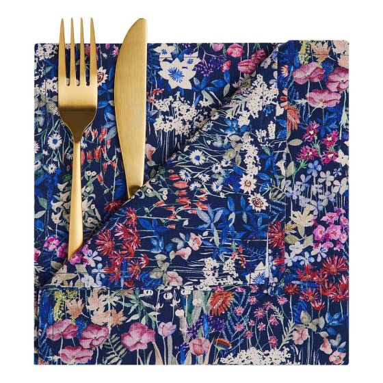 MONTECITO - πετσέτα 42x42 cm, μπλε