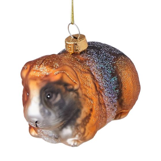 HANG ON - γυάλινο στολίδι ''guinea pig''