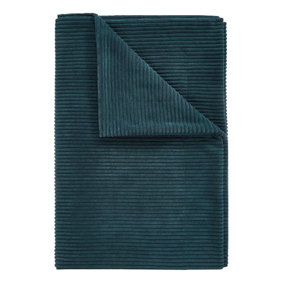 LORD OF CORD - κουβέρτα 200x150 cm σκούρο πράσινο