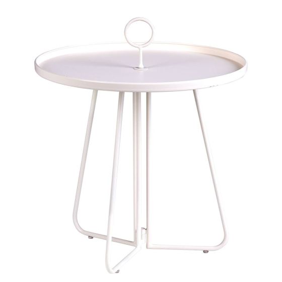 PORTER - βοηθητικό τραπεζάκι με λαβή, κρεμ