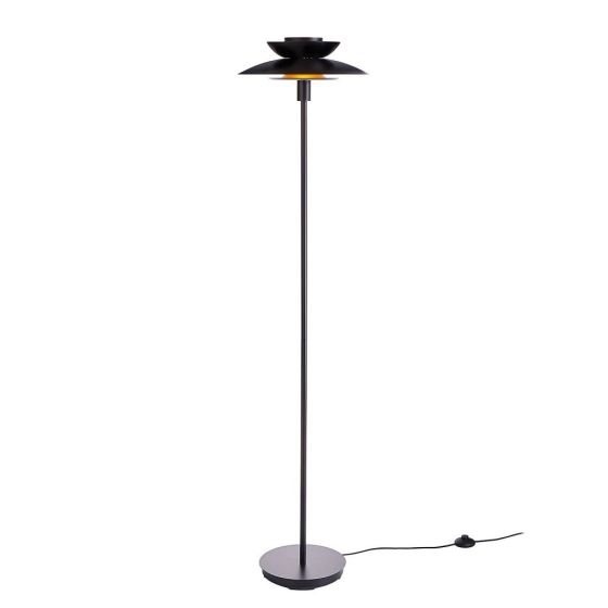 SINGAPUR - φωτιστικό επιδαπέδιο, μαύρο