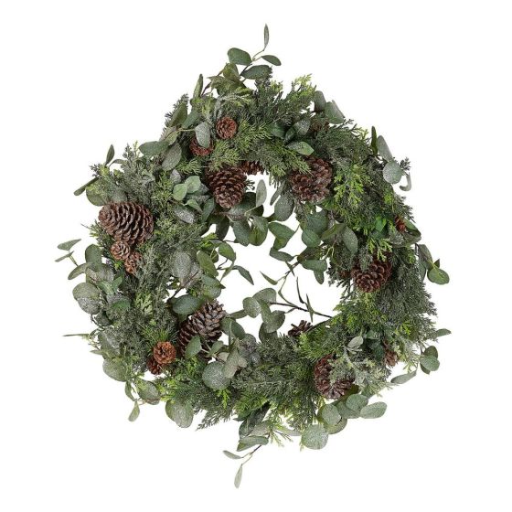 FLORISTA - στεφάνι από ευκάλυπτο Δ80cm