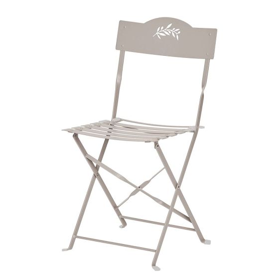 OLIVE GARDEN - καρέκλα πτυσσόμενη, μπεζ