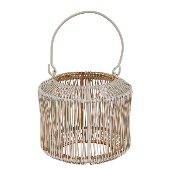 YOKO - φανάρι 9x7,5cm, λευκό