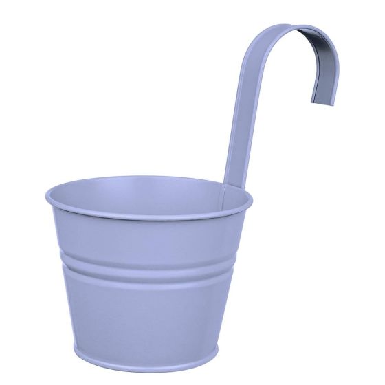 ZINC - κρεμαστό κασπό Δ13cm, μωβ