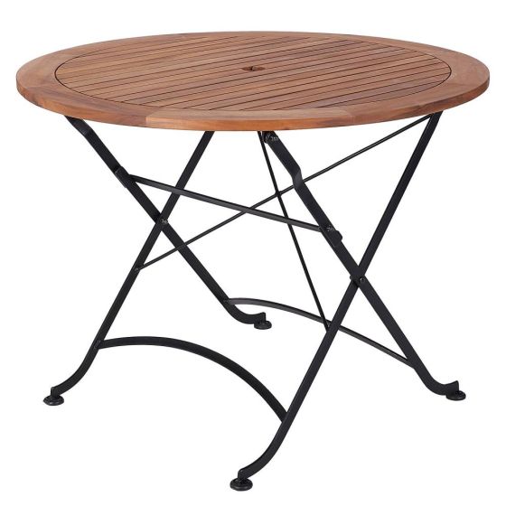 PARKLIFE - τραπέζι πτυσσόμενο 4 ατόμων, στρογγυλό Δ100