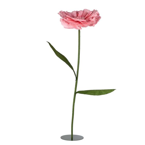 BLOOM - διακοσμητικό "λουλούδι" από χαρτί Υ150cm, ανοιχτό ροζ