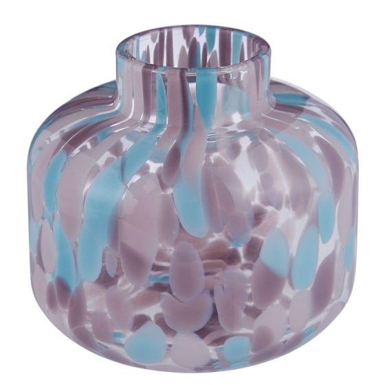 CONFETTI - βάζο μίνι Δ10cm, μωβ