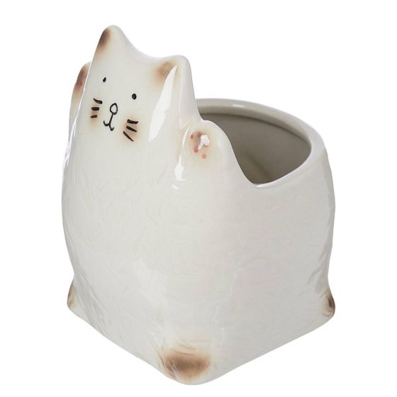 KITTY - κασπό κεραμικό Υ13,5cm