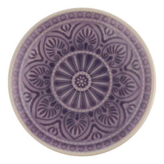 SUMATRA - πιάτο Δ14cm, μωβ