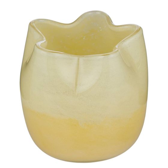 FUSED - κηροπήγιο 11x11cm, κόκκινο