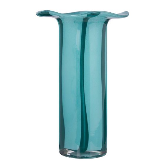 GLORY - βάζο 30cm, τιρκουάζ