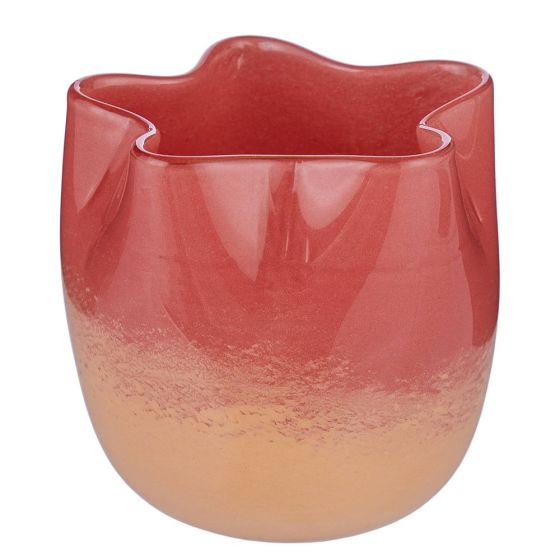 FUSED - κηροπήγιο 11x11cm, ανοιχτό κίτρινο