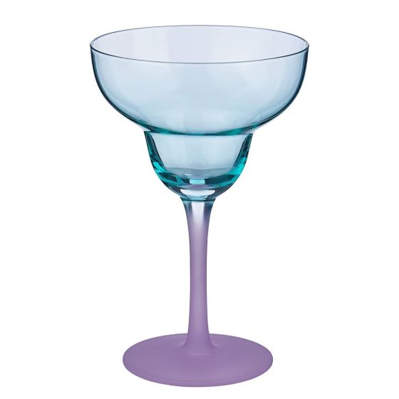 COCKTAIL NIGHT - ποτήρι για μαργαρίτα, τιρκουάζ/λιλά