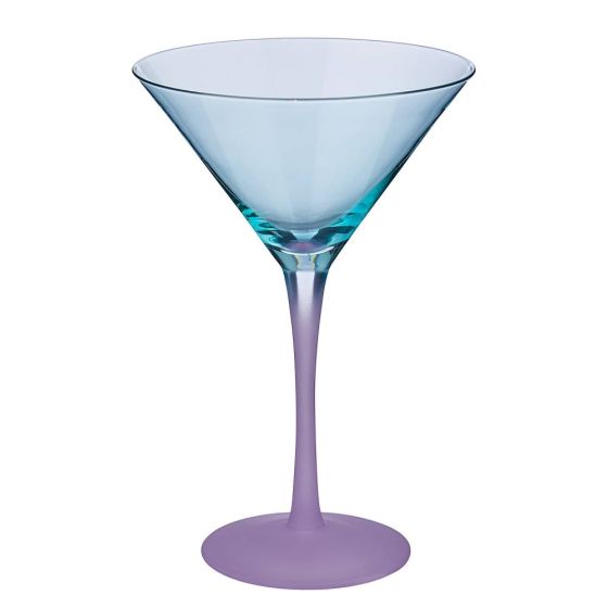 COCKTAIL NIGHT - ποτήρι για martini, λιλά/ροζ