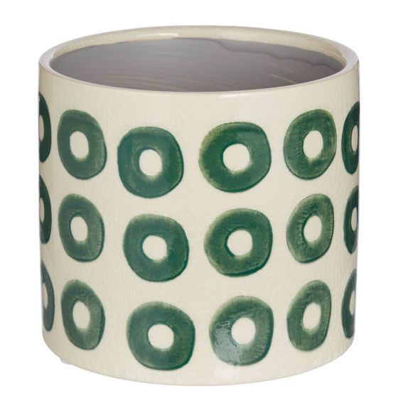 CIRCLE - κασπό 14cm, κρεμ