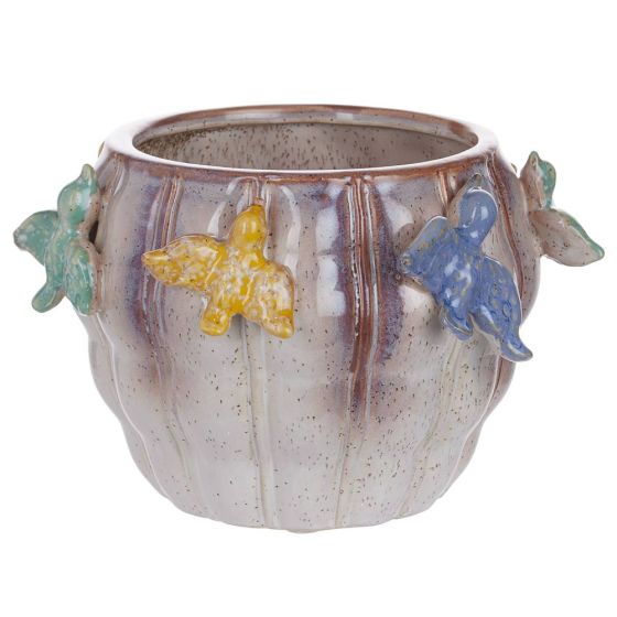 PARADISE - κασπό με διακοσμητικά πουλιά 18cm