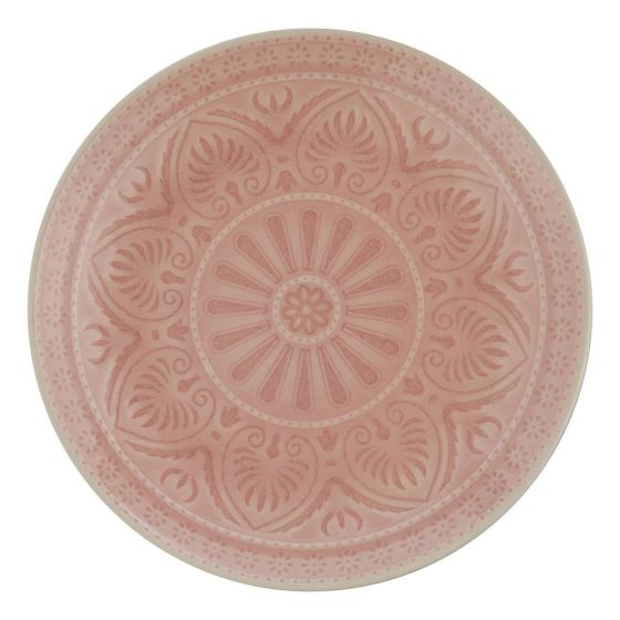 SUMATRA - πιάτο Δ25cm, ανοιχτό ροζ