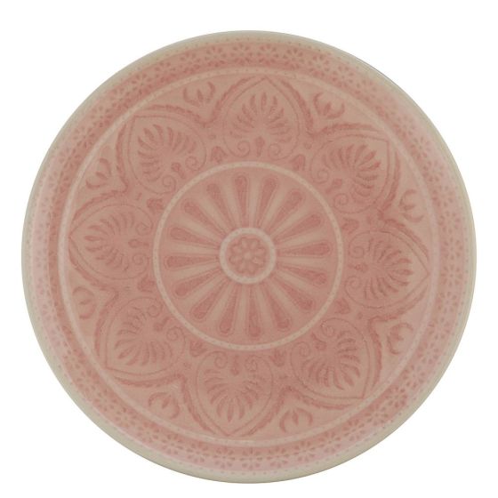 SUMATRA - πιάτο Δ21cm, ανοιχτό ροζ