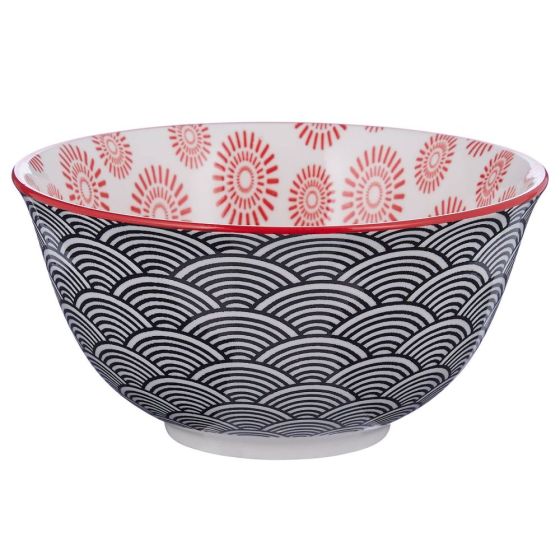 ORNAMENTS - μπολ 520 ml, κόκκινο