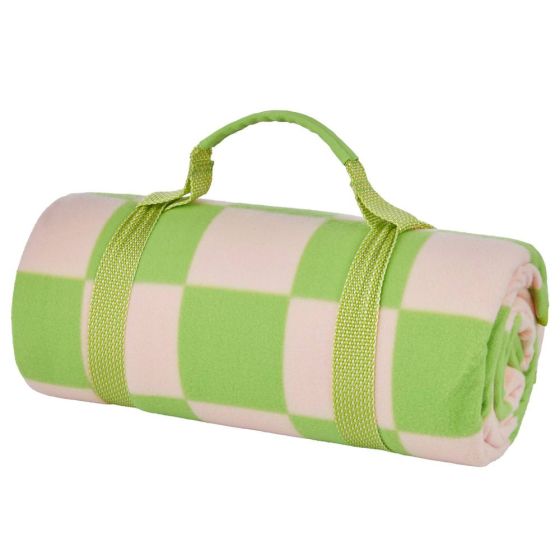 GET TOGETHER - κουβέρτα για πικνίκ 'checkers', πράσινο