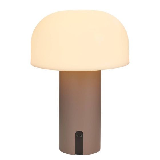 MUSHROOM - φωτιστικό επιτραπέζιο LED εξωτερικού χώρου, μπεζ