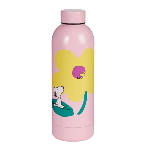 PEANUTS - θερμός 500 ml, ροζ