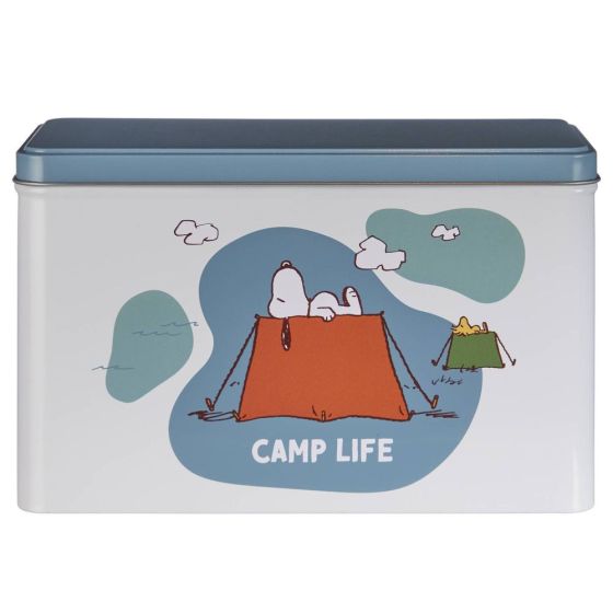 PEANUTS - κουτί μεταλλικό "Camp Life"