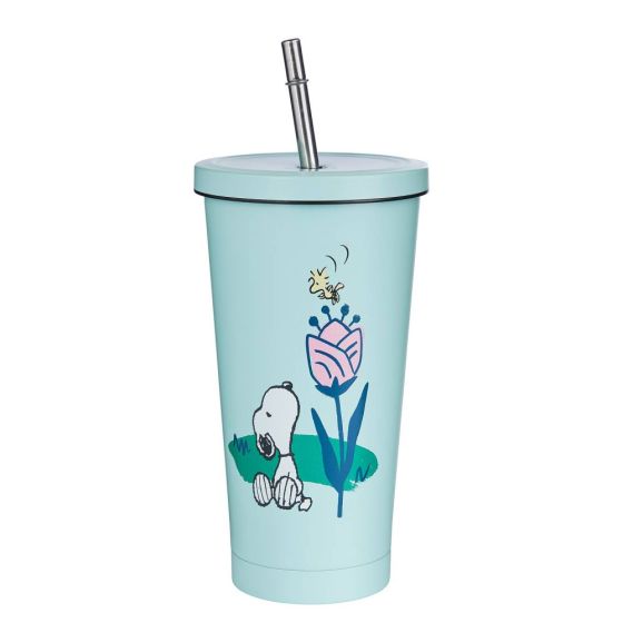 PEANUTS - ισοθερμικό ποτήρι 500 ml, μέντα