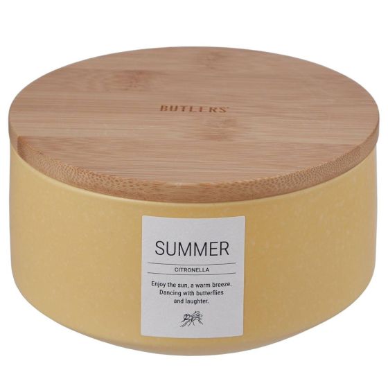 SUMMER - αρωματικό κερί με citronella 13,5cm