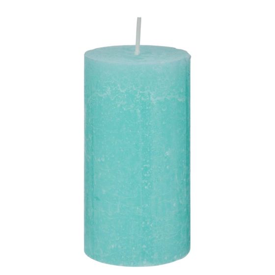 RUSTIC - κερί 6,8x13cm, μέντα