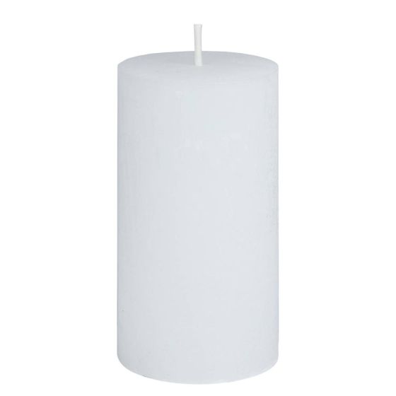 RUSTIC - κερί 6,8x13 cm, εκρού