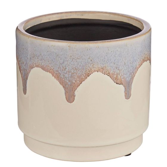 PAINTED - κασπό Δ14,5cm, κρεμ