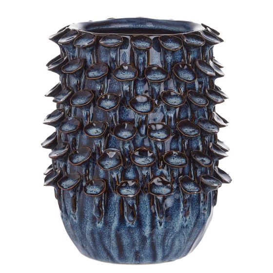 GAIA - βάζο 20cm, σκούρο μπλε