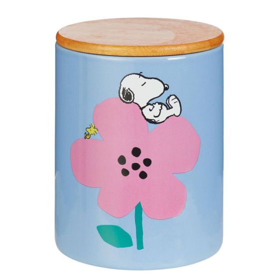 PEANUTS - δοχείο αποθήκευσης 16cm, γαλάζιο