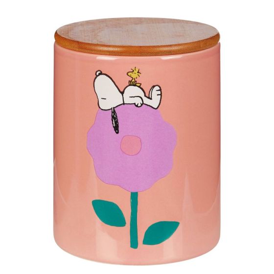 PEANUTS - δοχείο αποθήκευσης 16cm, ροζ