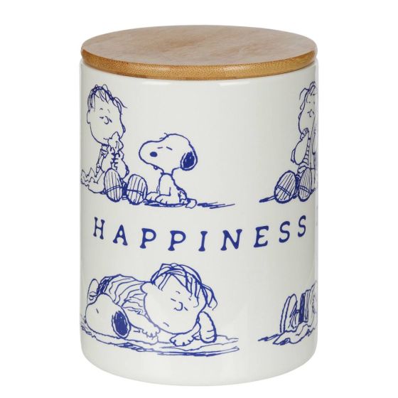 PEANUTS - δοχείο αποθήκευσης 16cm, λευκό
