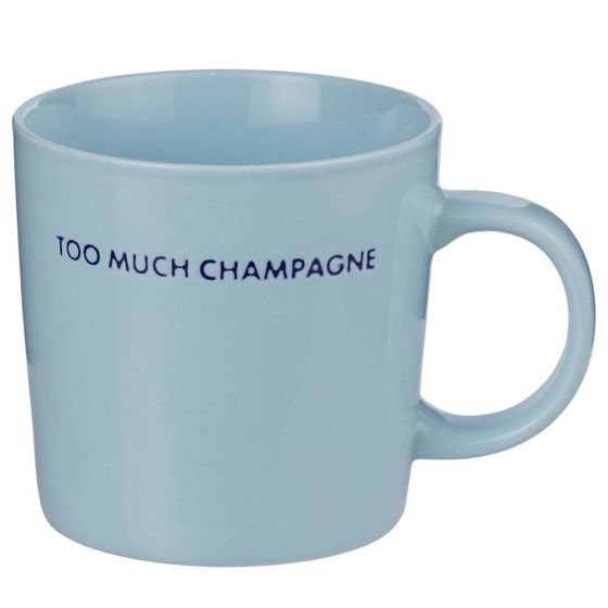 GOOD VIBES - κούπα 400 ml "Too much Champagne"