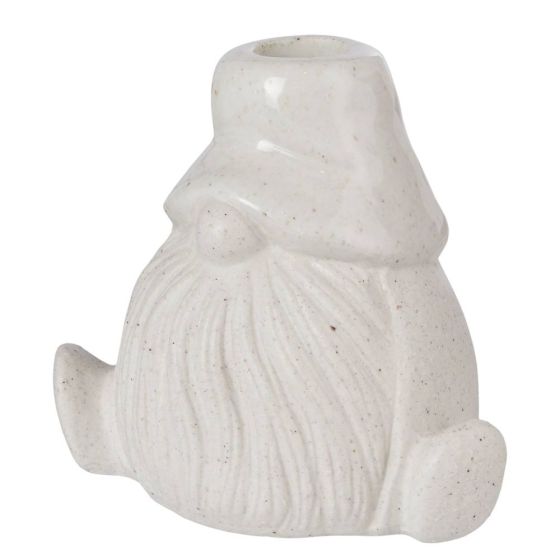 GUNNAR - κηροπήγιο κεραμικό, εκρού