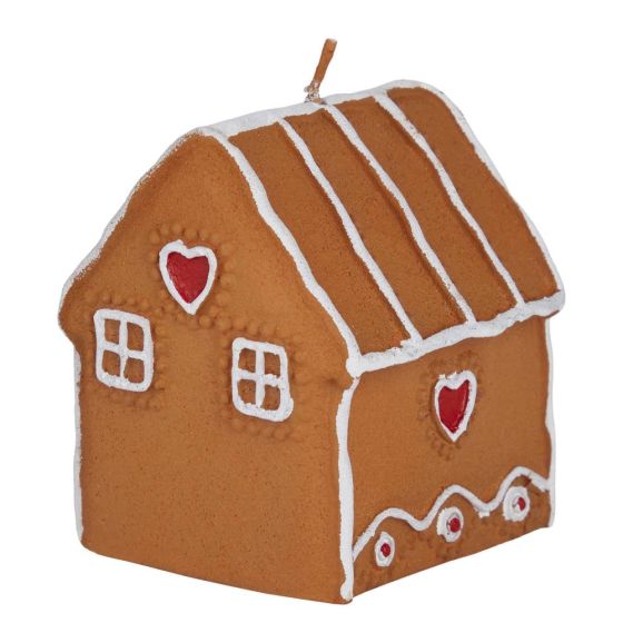 X-MAS - κερί 'σπιτάκι gingerbread'