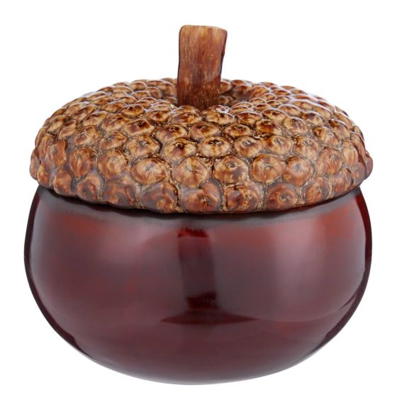 ACORN - διακοσμητικό δοχείο 'βελανίδι' 12,5cm