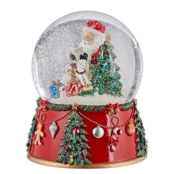 X_MAS - μουσικό κουτί 'χιονόμπαλα' XL 20cm