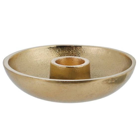 CANDLE BOWL - κηροπήγιο μεταλλικό , χρυσό