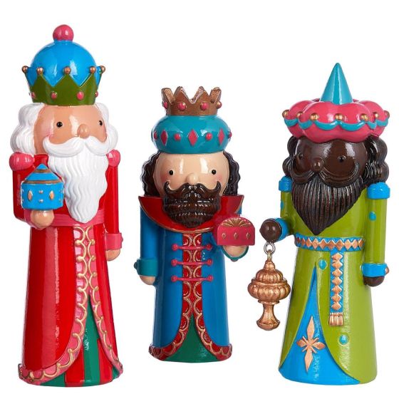 X-MAS - διακοσμητικές φιγούρες Τρεις Μάγοι